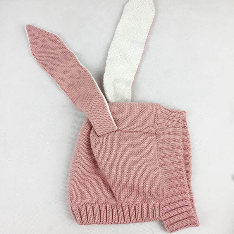 Rabbit Earz Knitted Cap (B)