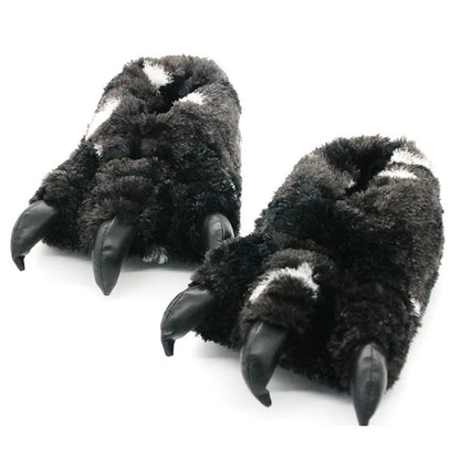 Beast Claw Fur Slippers