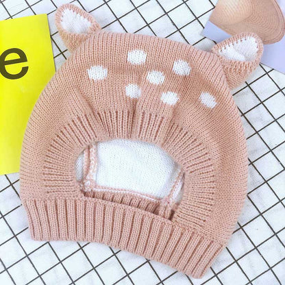 Rabbit Earz Knitted Cap (B)