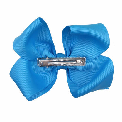 Large Ribbon Hair Bows Clips (Bulk)