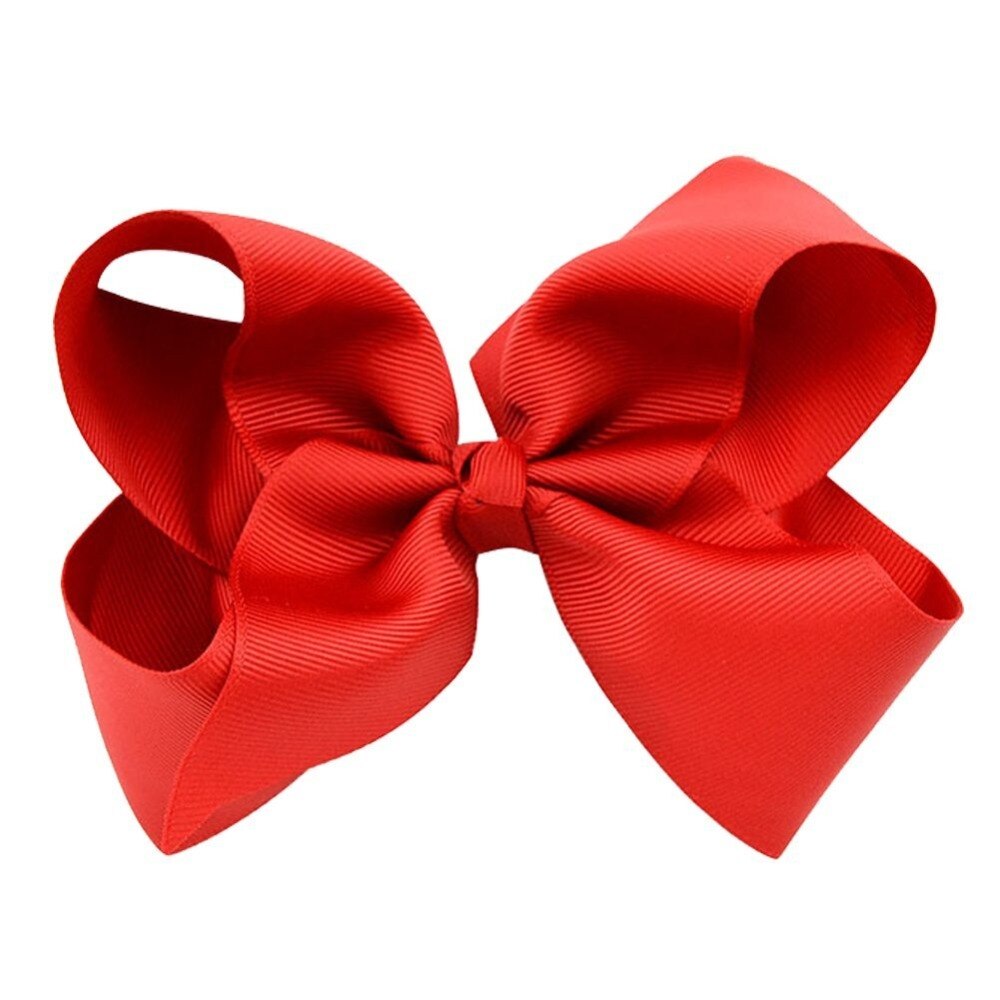 Large Ribbon Hair Bows Clips (Bulk)