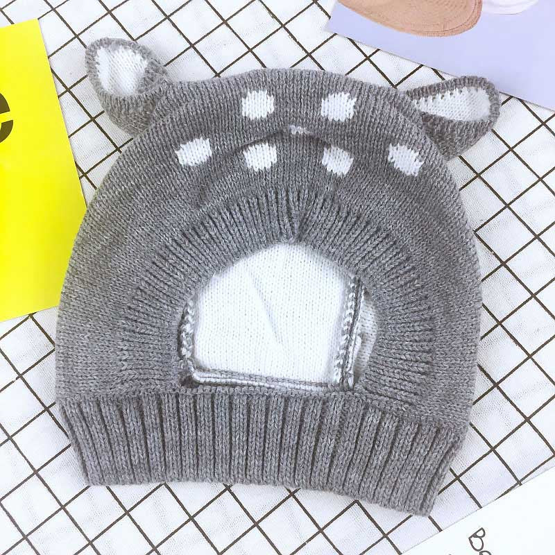 Rabbit Earz Knitted Cap (B)