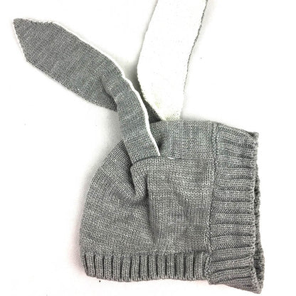 Rabbit Earz Knitted Cap (B)