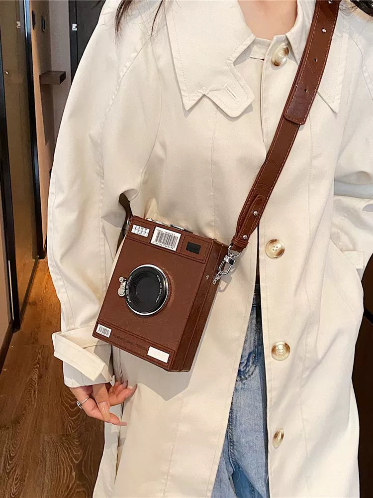 Camera Box Crossbody Bag