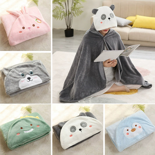 Blanket, Animal Hoodie