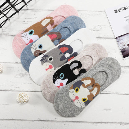 Animal Ankle Socks (5 Pair)