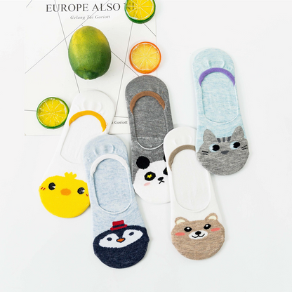 Animal Ankle Socks (5 Pair)