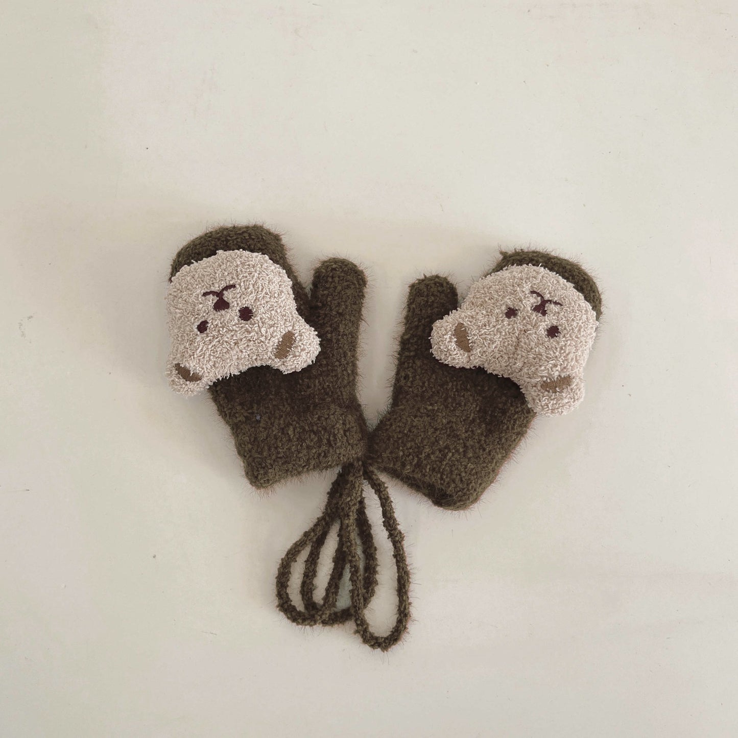 Teddy Bear Mittens (B)