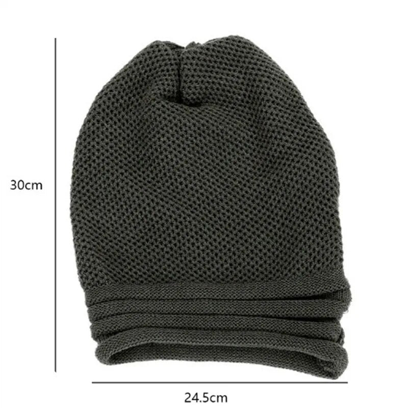 Baggy Wool Knit Beanie