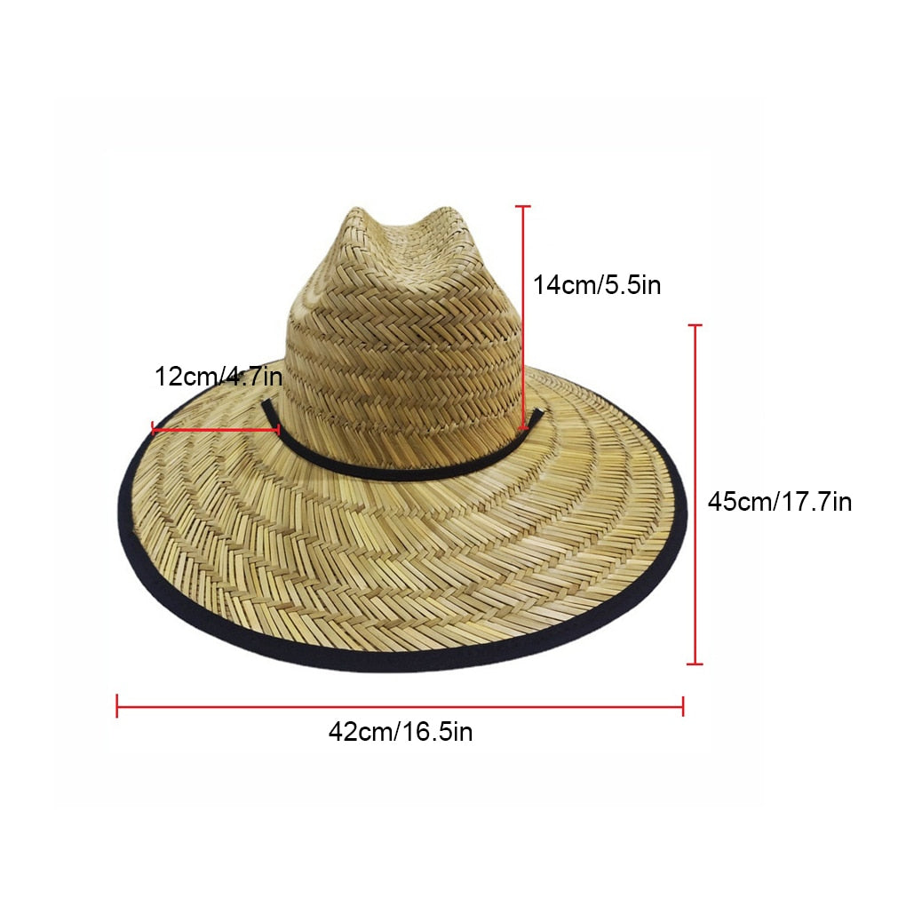 Straw Beach Hat