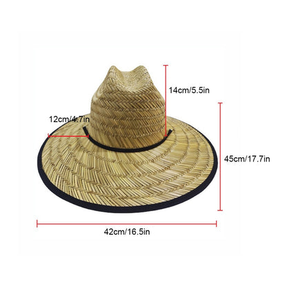 Straw Beach Hat