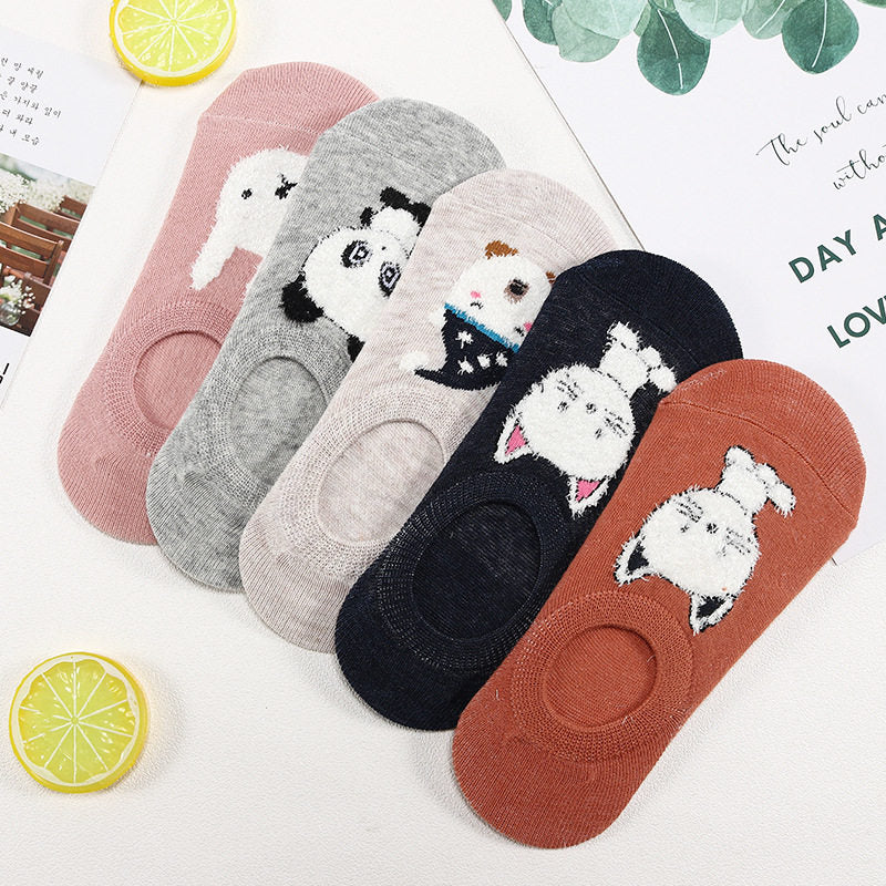 Animal Ankle Socks (5 Pair)