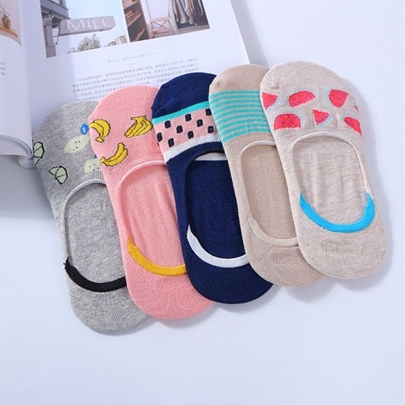 Animal Ankle Socks (5 Pair)