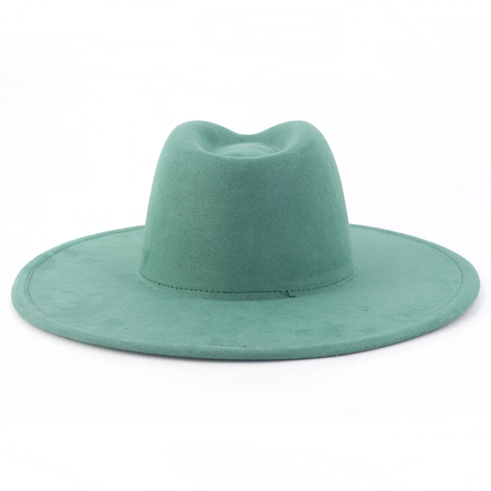 Big Brim Fedora Suede