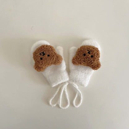 Teddy Bear Mittens (B)