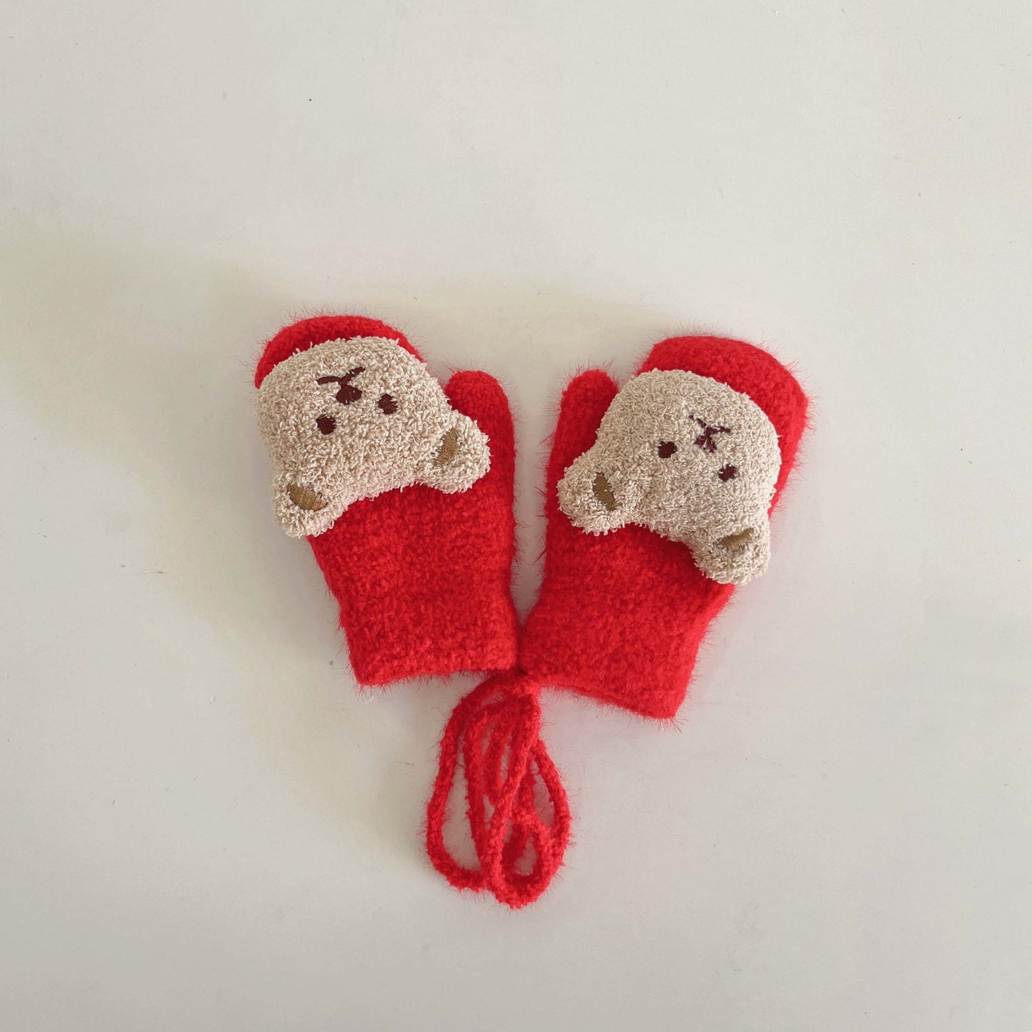 Teddy Bear Mittens (B)