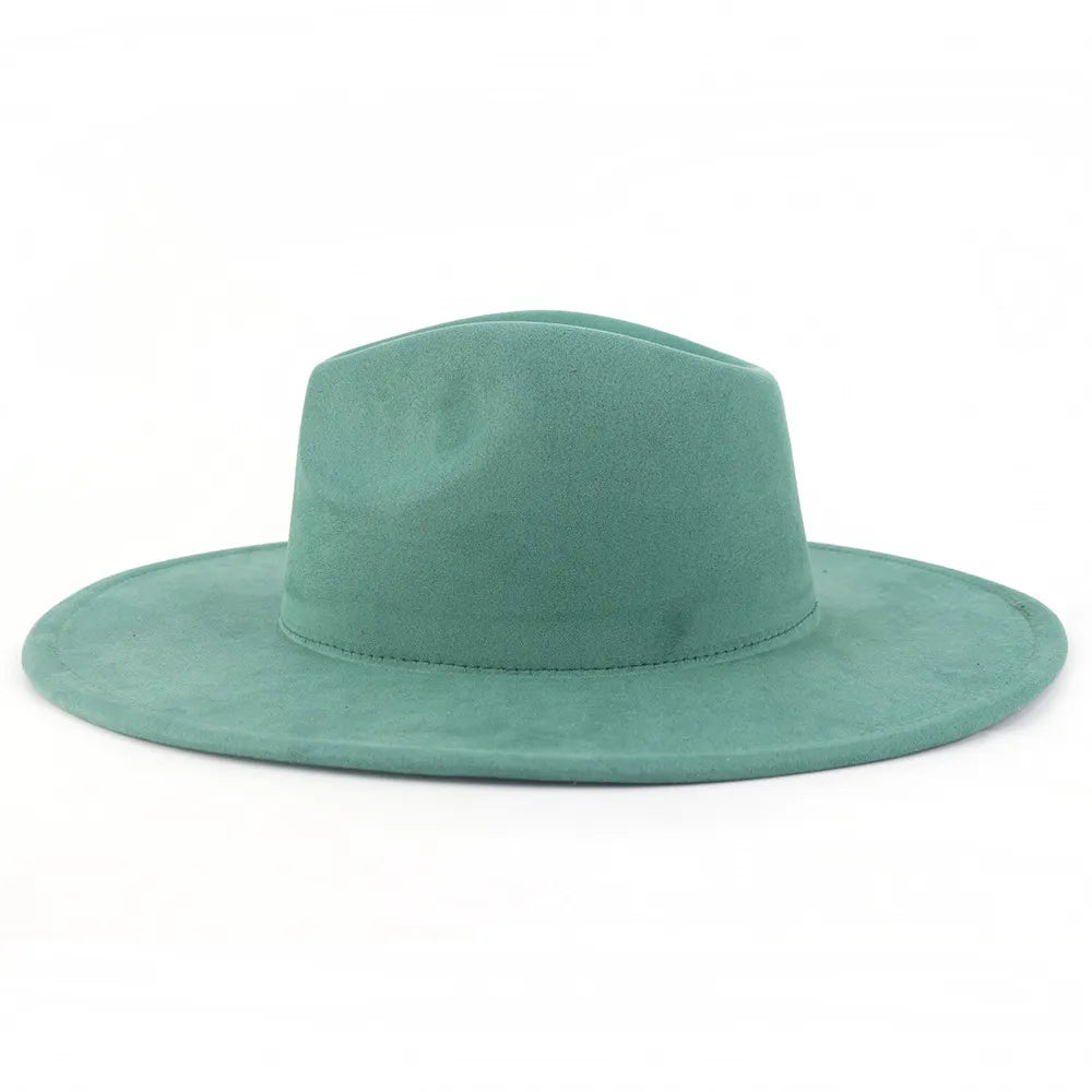 Big Brim Fedora Suede