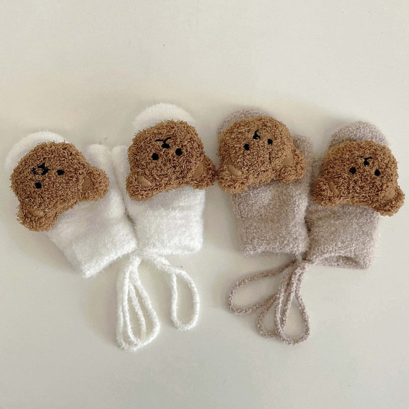 Teddy Bear Mittens (B)